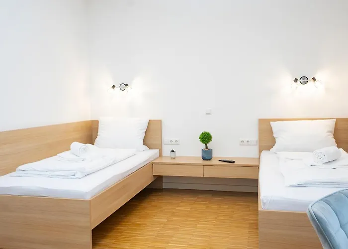 ホステル Henrys Sleeping Am Augsburger Eiskanal *